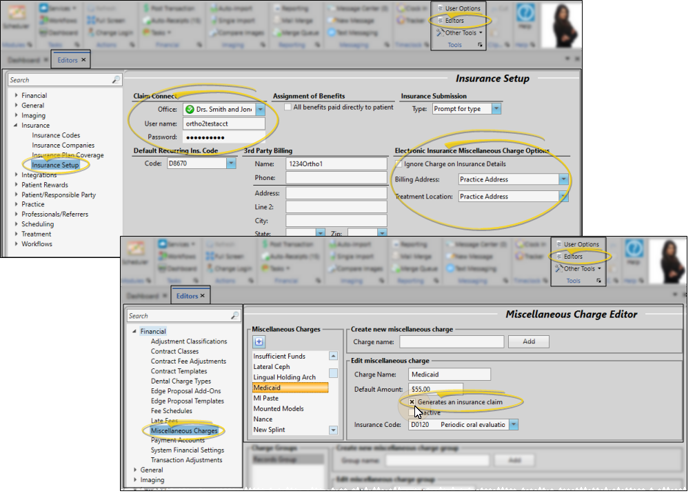 Miscellaneous charge auto insurance