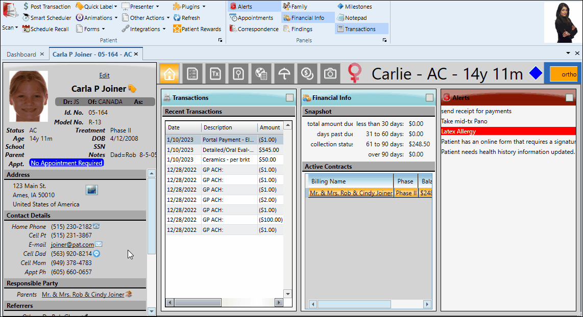 Canadian ACH transaction
